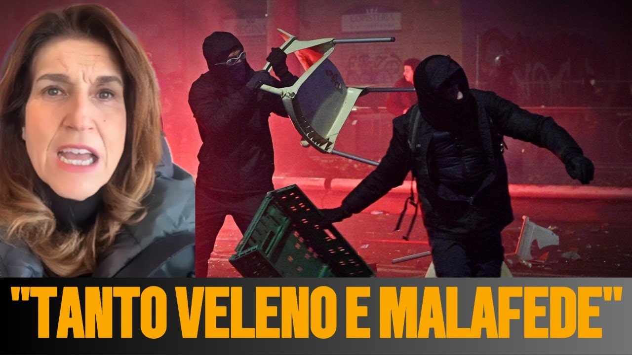 🔴Maria Luisa Rossi Hawkins COMMENTA LE VIOLENTE PROTESTE A MILANO