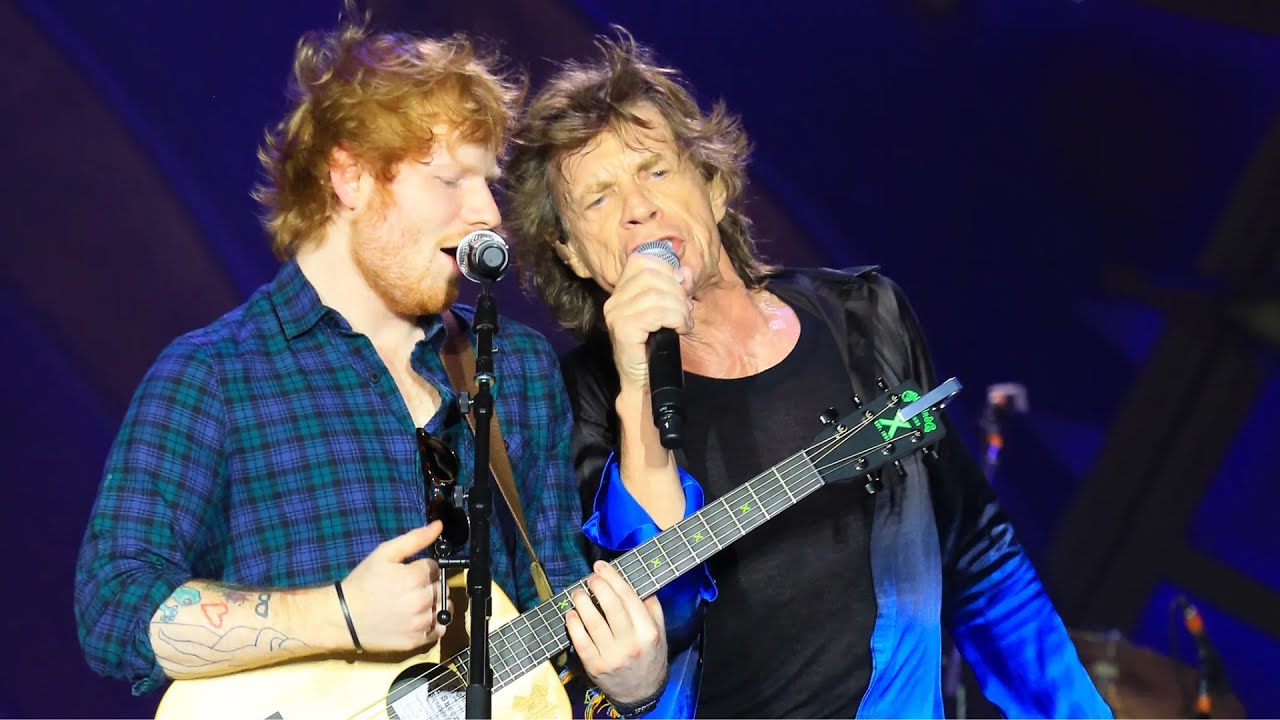 The Rolling Stones & Ed Sheeran - Beast of Burden - Live  Arrowhead Stadium - Kansas City - 2015