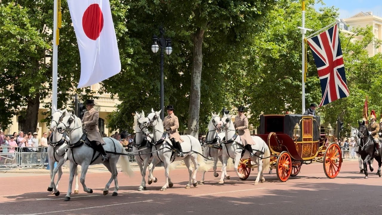 LONDON GEARS UP FOR HISTORIC JAPANESE ROYAL VISIT