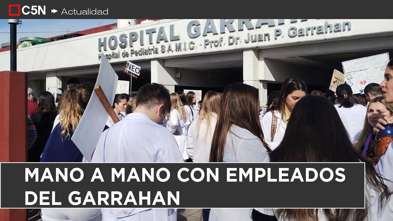PARO en el GARRAHAN: LA PALABRA de un EMPLEADO del HOSPITAL