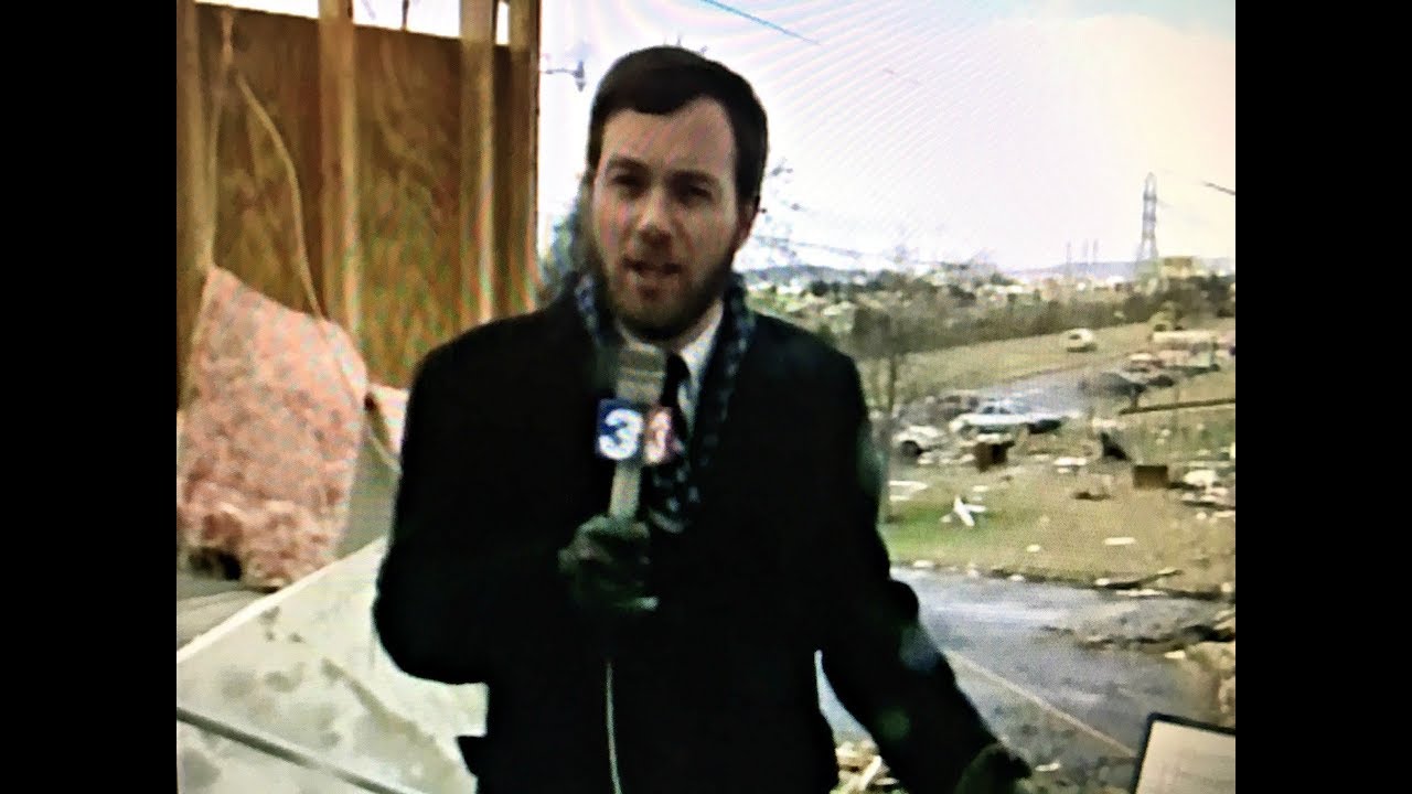 David Carroll reports on Huntsville tornado, Nov. 15, 1989