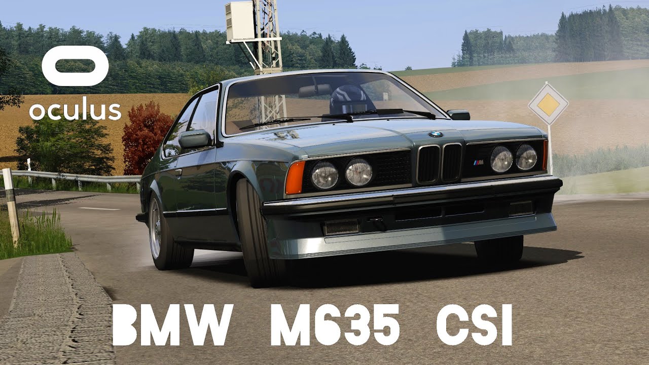 BMW M635 CSi - Virtual TEST DRIVE | Assetto Corsa VR Gameplay [Oculus Rift]