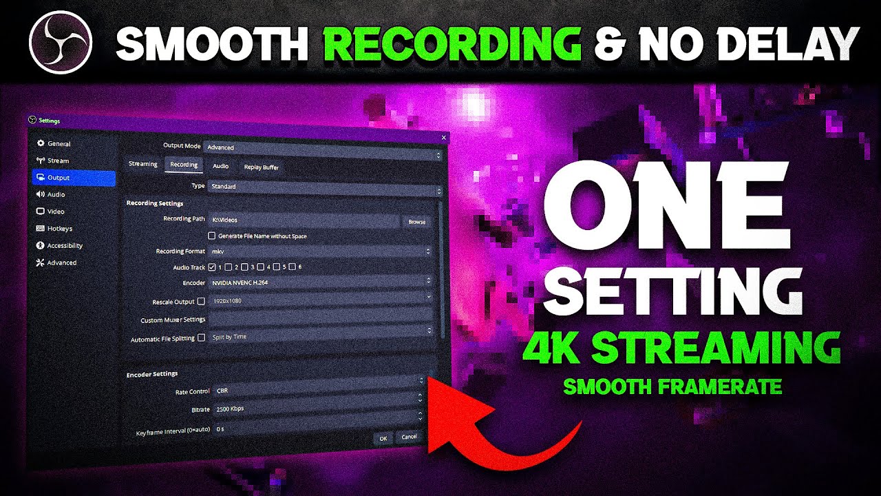 🎯OBS Settings for Low-End PC 2025 | Best Config for Streaming & Recording ✅