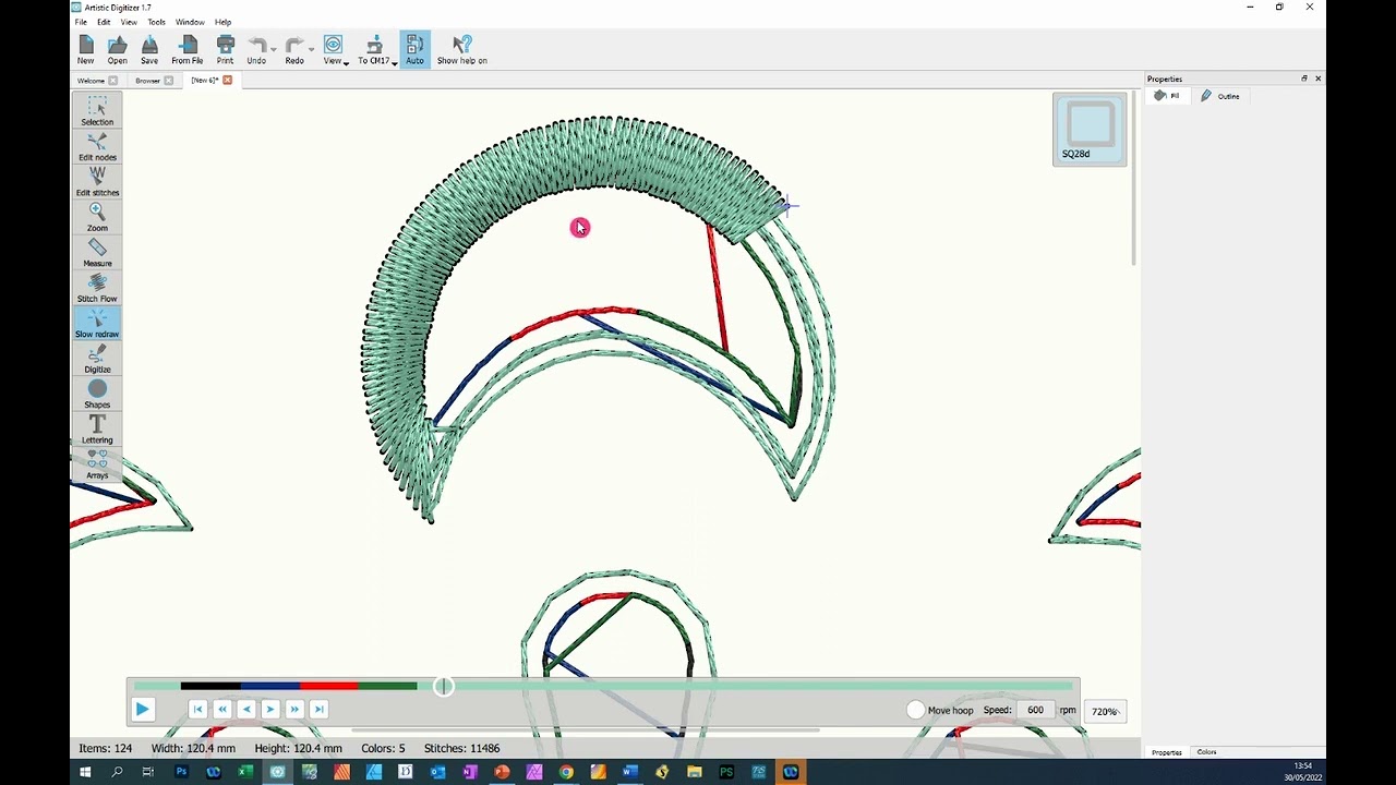Artistic Digitizer - Cutwork