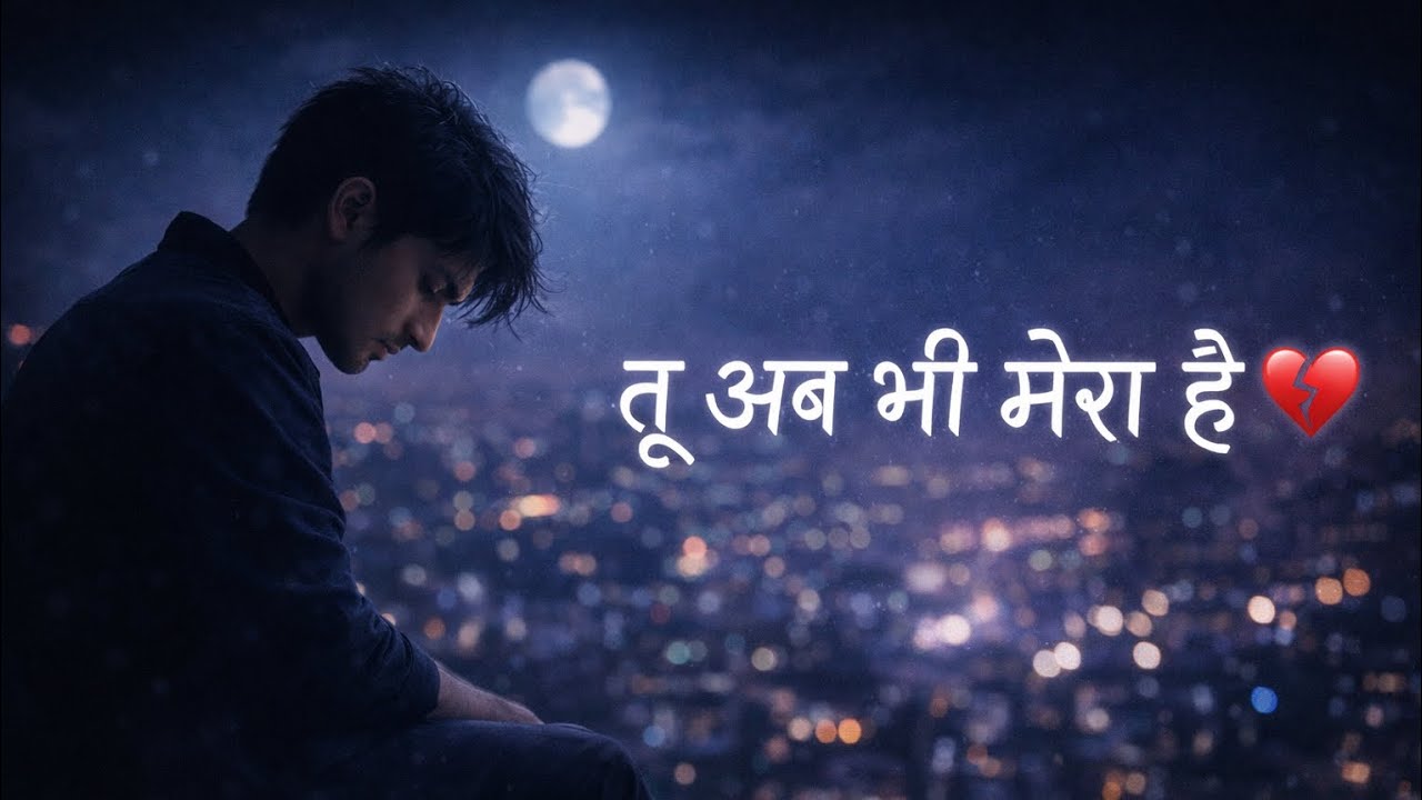 तू अब भी मेरा है 💔 | Heart Touching Hindi Song | Sad Romantic Lo-Fi | Slowed Reverb
