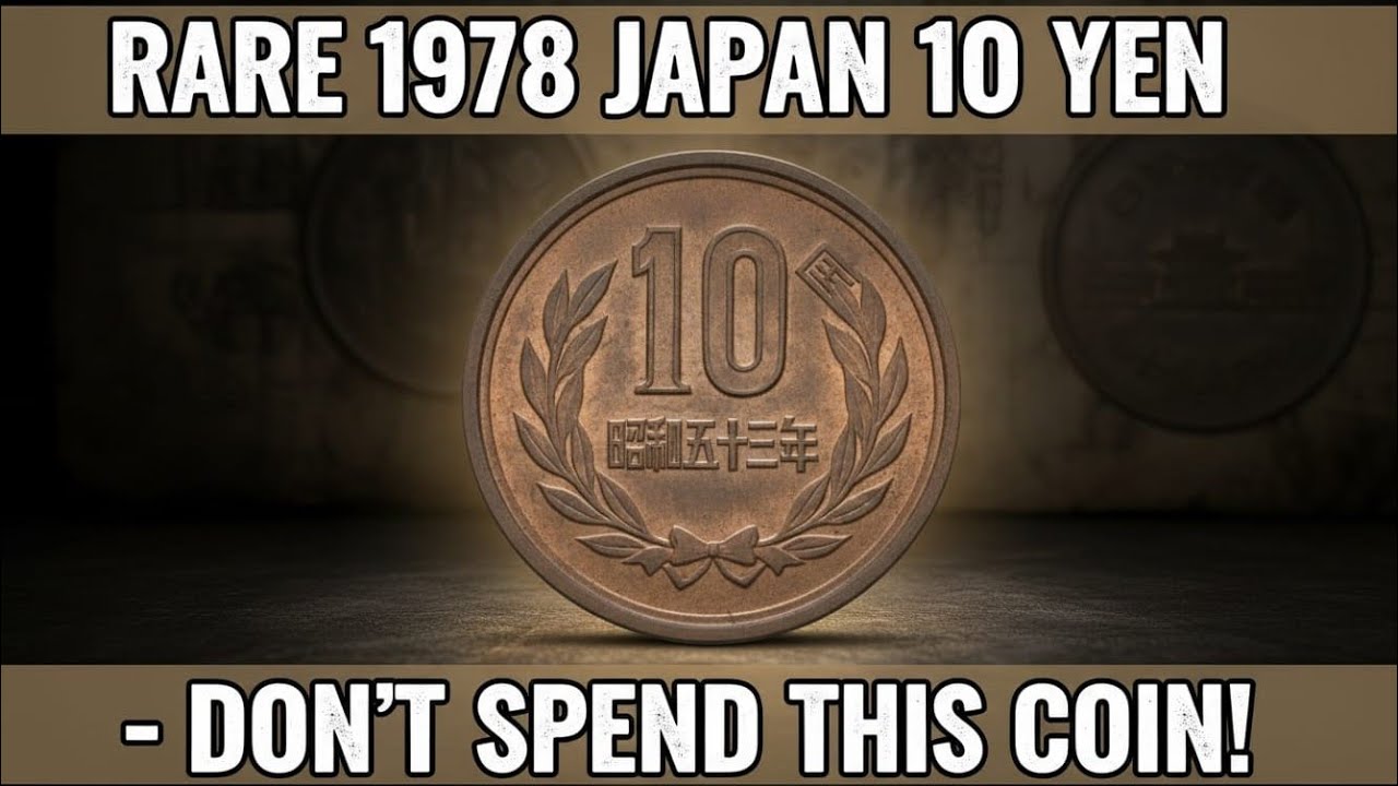 This 1978 Japan 10 Yen Coin Could Be Worth MILLIONS?!