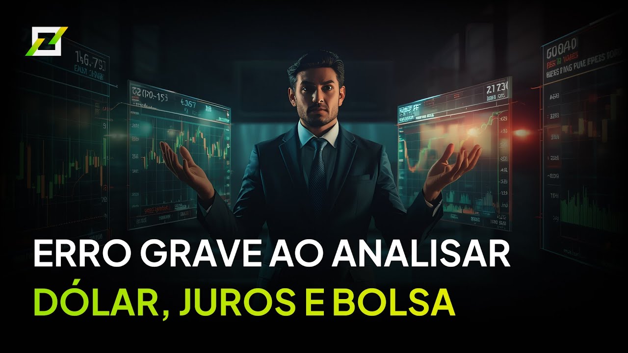 Dólar, juros e bolsa: o triângulo que realmente manda no mercado
