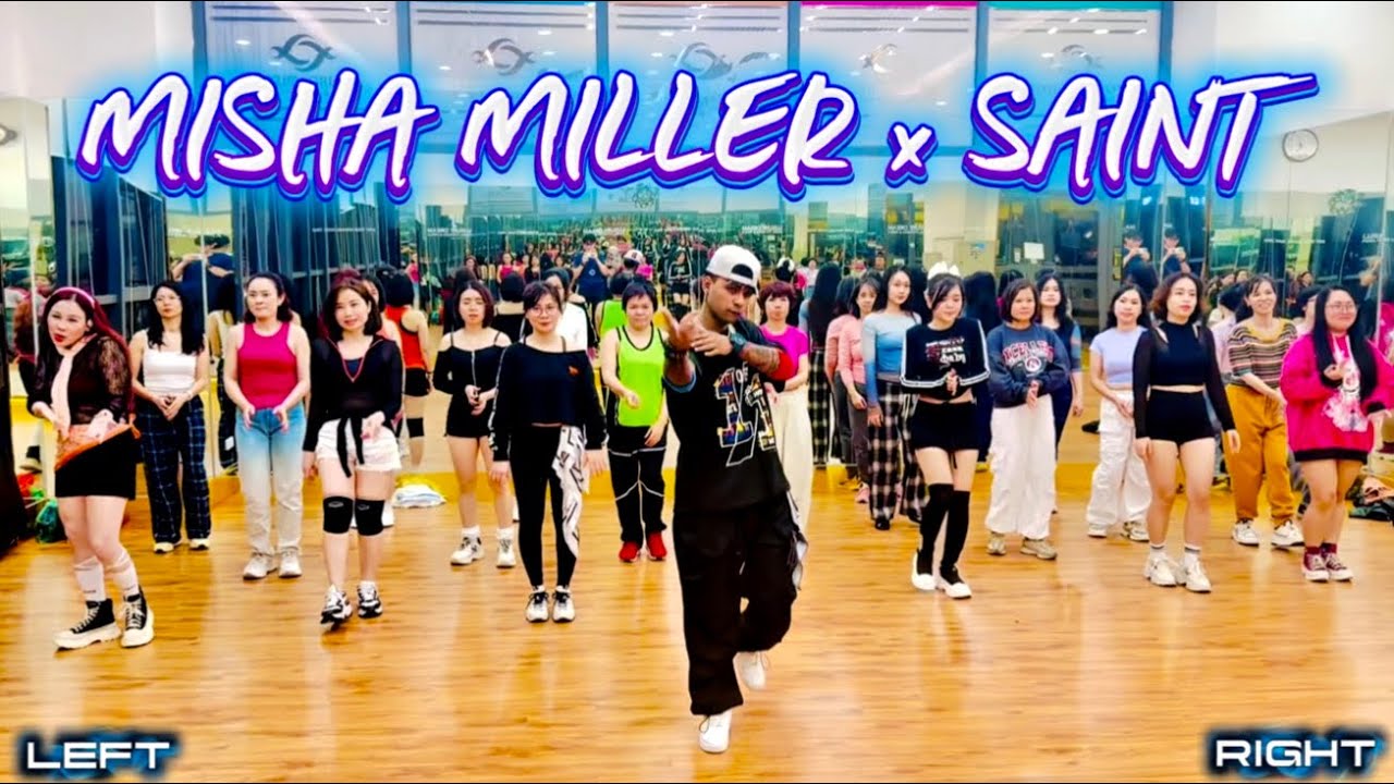 MISHA MILLER x SAINT _ DANCE FITNESS | BACHATA | AFRO | Zin Shawn Dance Fitness 