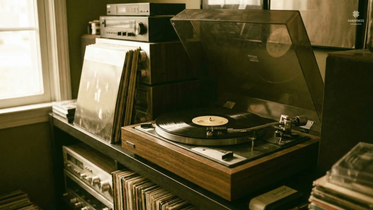 Cozy Vinyl Lofi ☕ Warm Chillhop for Calm Focus
