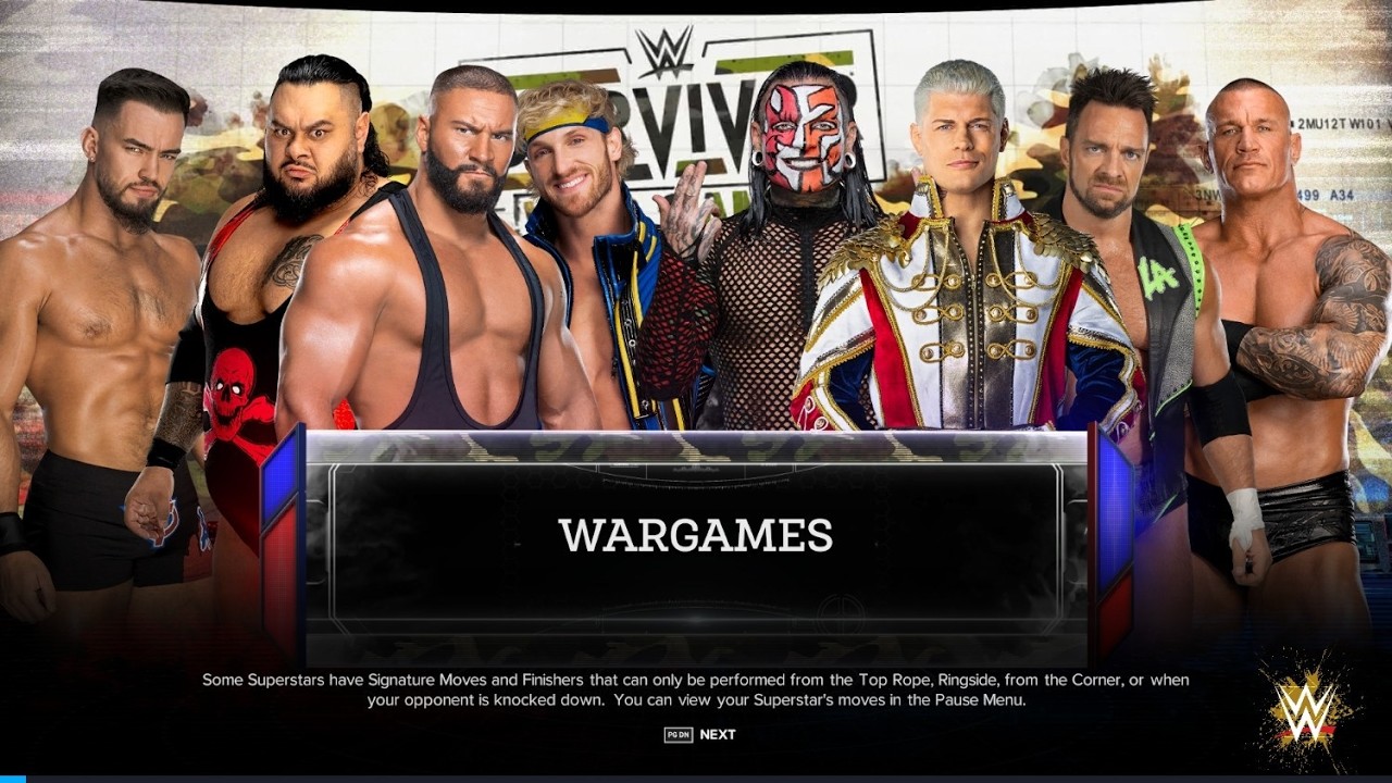 FULL MATCH: WarGames Match | Survivor Series: WarGames 2026 - WWE 2K24