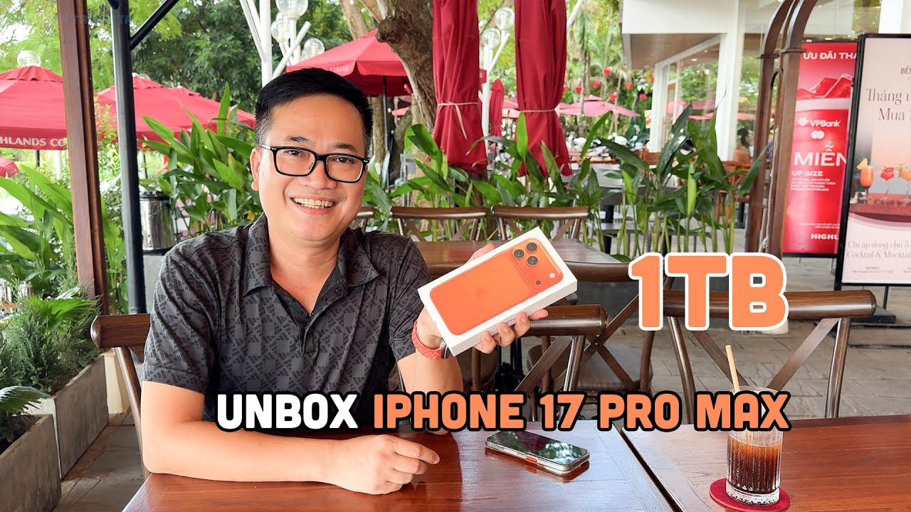 Unbox iPhone 17 Pro Max 1Tb Cam | Màu sắc nổi nhất từ trước đến nay!