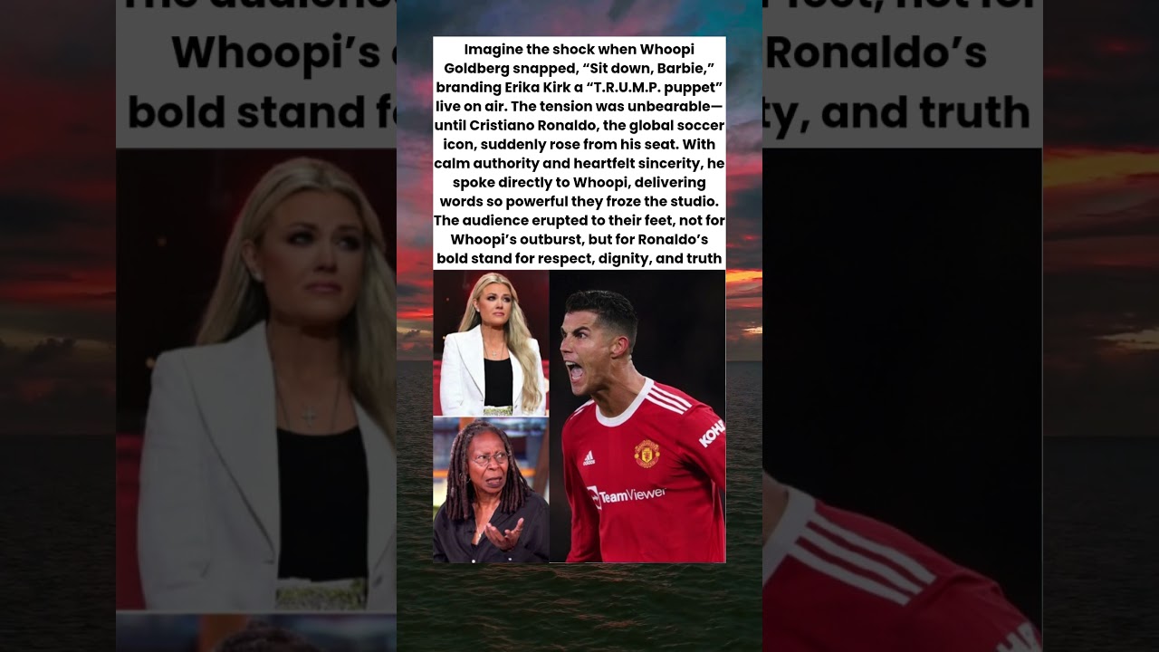 Cristiano Ronaldo Freezes Studio After Whoopi Goldberg&rsquo;s Attack