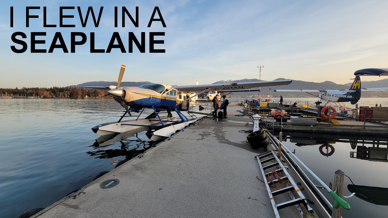 I Flew in a SEAPLANE! - Trip Report: Harbour Air (Cessna 208B) - Vancouver, BC to Seattle, WA