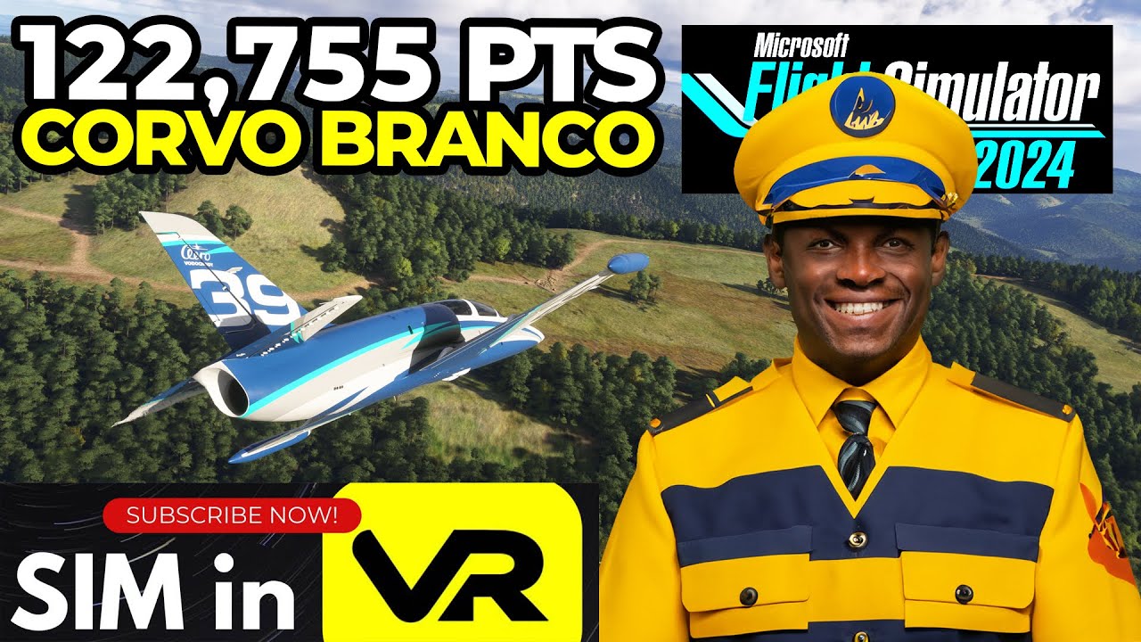 Serra do Corvo Branco Mastered! Top 3 World Finish | MSFS 2024 L-39 Albatros Low Altitude Challenge