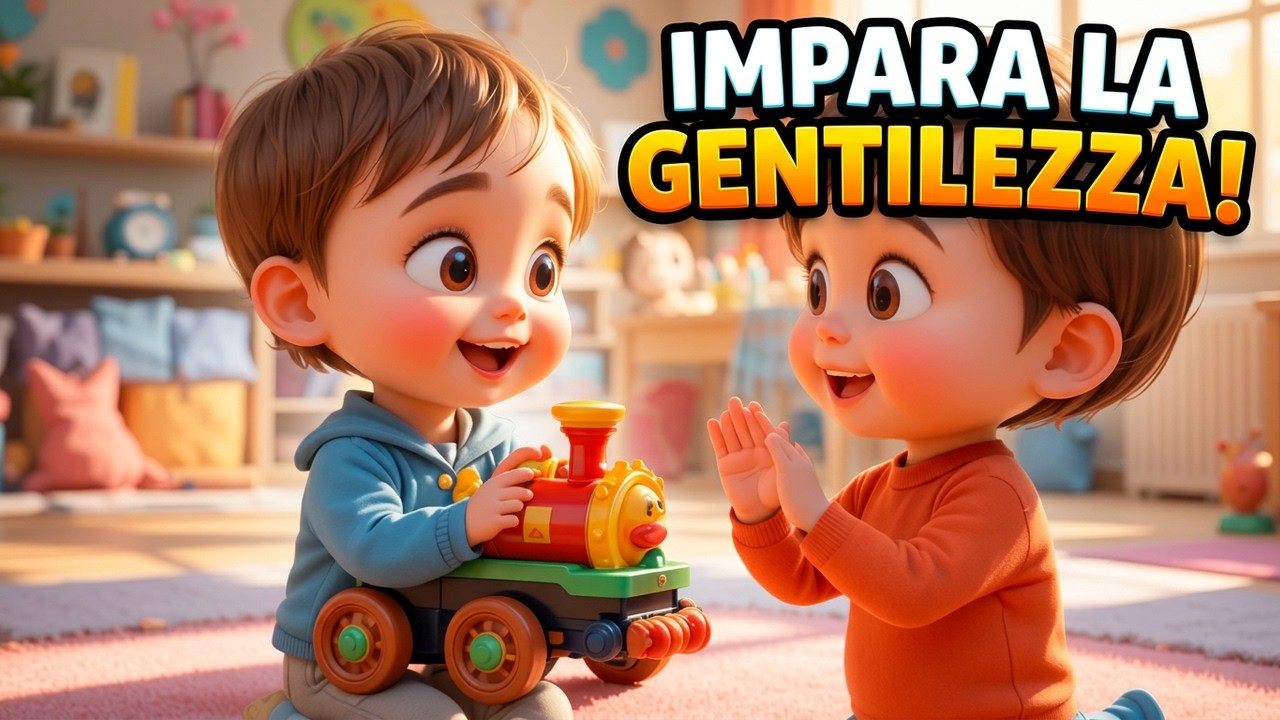 Gentilezza è Magia! 💫 Canzoncina Educativa per Bambini (2-6 anni)
