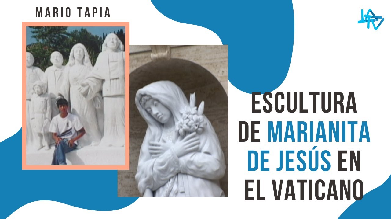 Escultura de Marianita de Jes&uacute;s en el Vaticano, por Mario Tapia