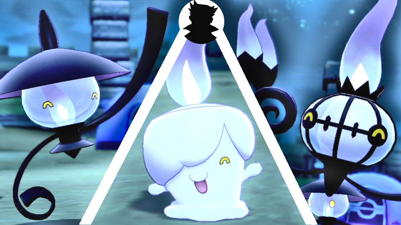 【Pokemon Camp】Litwick・Lampent・Chandelure＆Shiny/Cute!