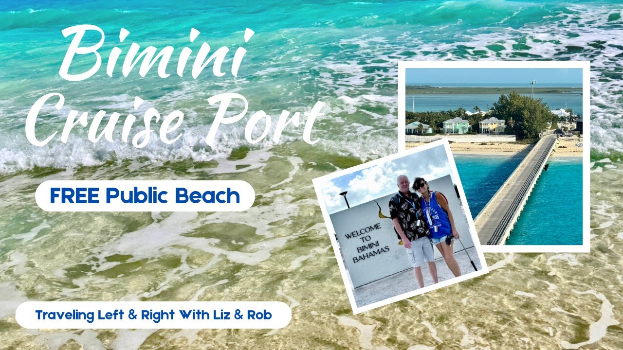 Bimini&rsquo;s FREE Public Beach -Walk From Cruise Port TIPS! 🏖️#bahamas #bimini #biminibeaches #cruising