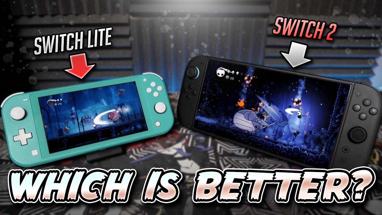 Nintendo Switch Lite против Switch 2: что купить? | Mikeinoid