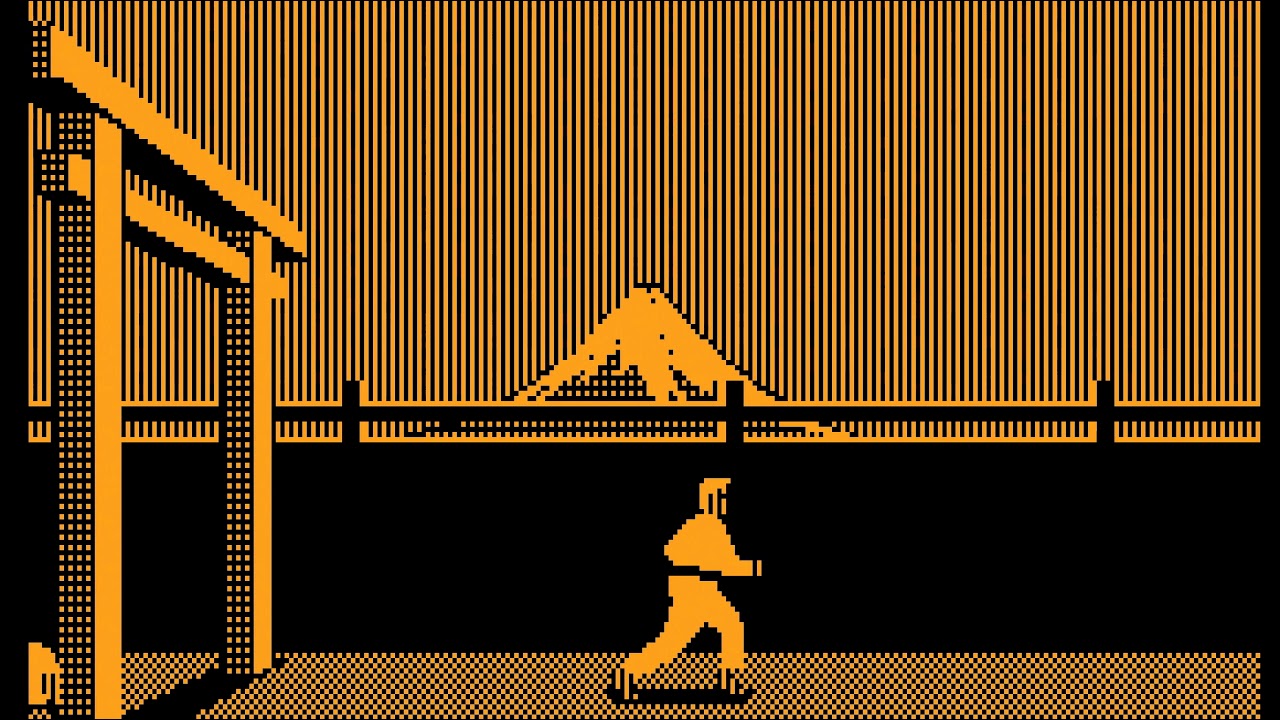 Apple II Monochrome Real Hardware Capture