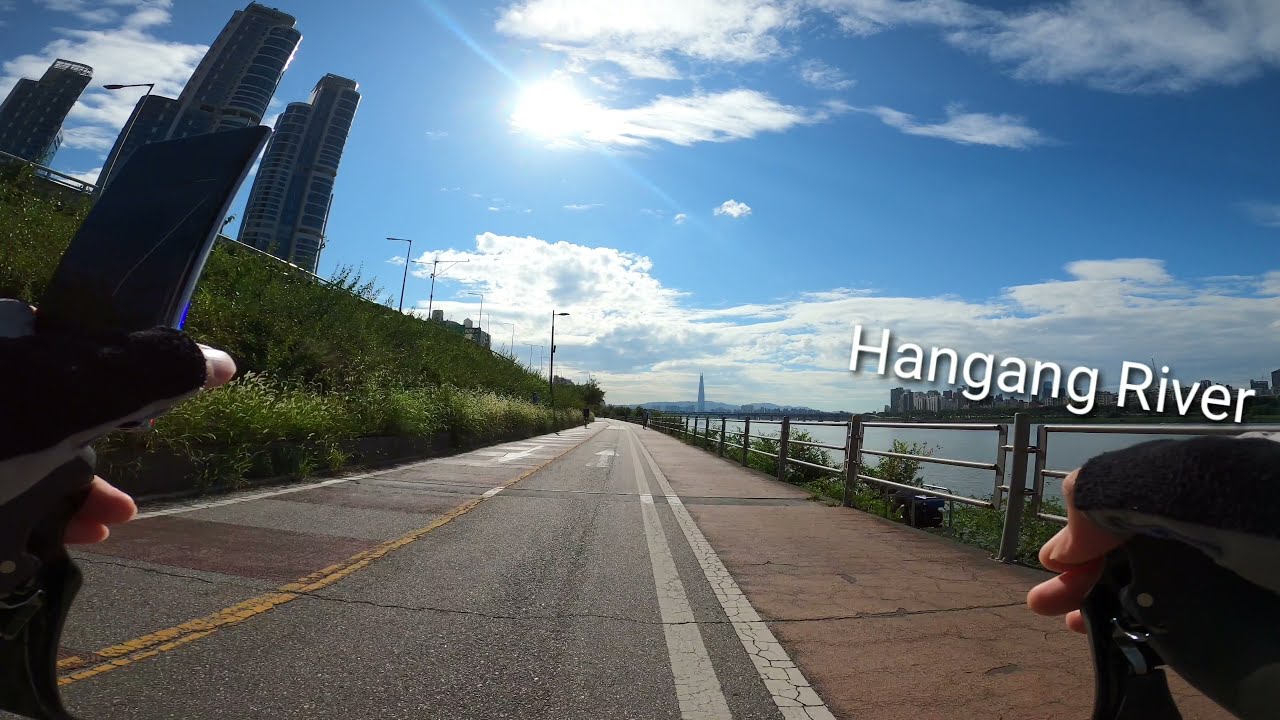 My first 100km solo long ride Dongducheon to Seoul(S.Korea)