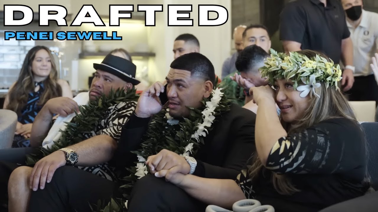 Penei Sewell | NFL Draft Day | Tells Detroit Lions “You Won’t Regret It”