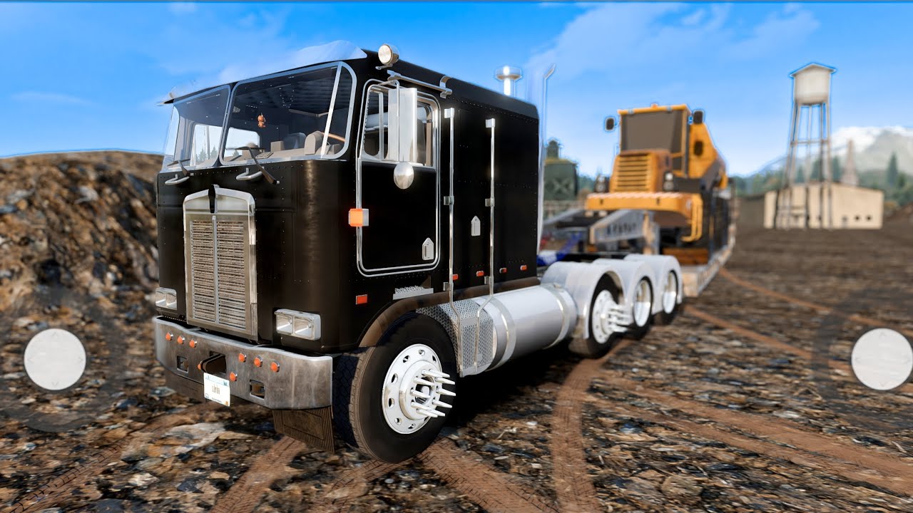 Truck simulator big rigs - Carga Pesada De Salem A Yakima Con Kenworth K100 (Full Gameplay)