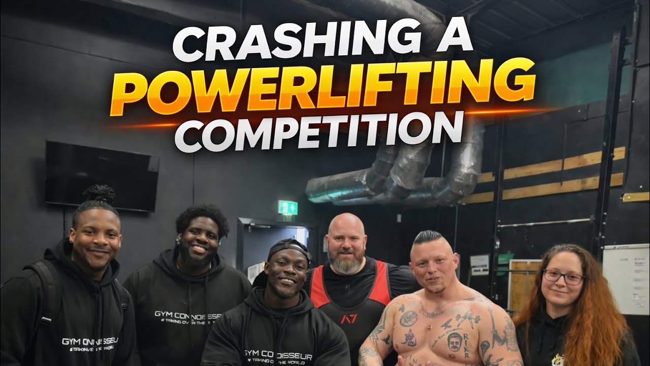 WE WENT TO A SCOTTISH POWERLIFTING COMPETITION AND THIS IS WHAT HAPPENED... PT 2