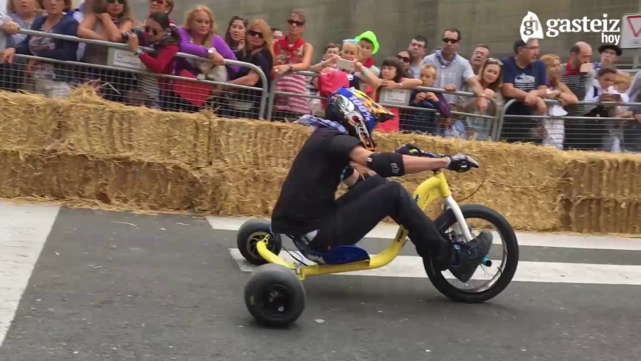 Descenso de Goitiberak en La Blanca 2017 en Vitoria-Gasteiz
