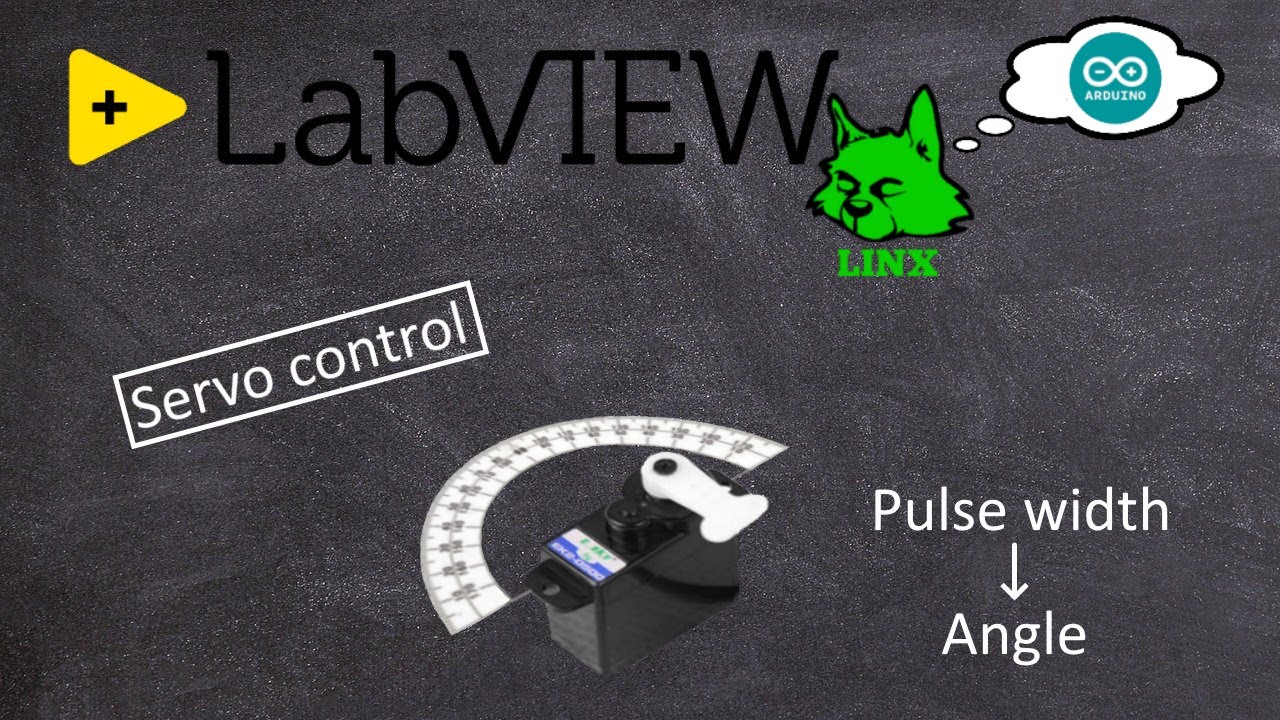 Servo control | LabVIEW (LINX 3.0) with Arduino Uno