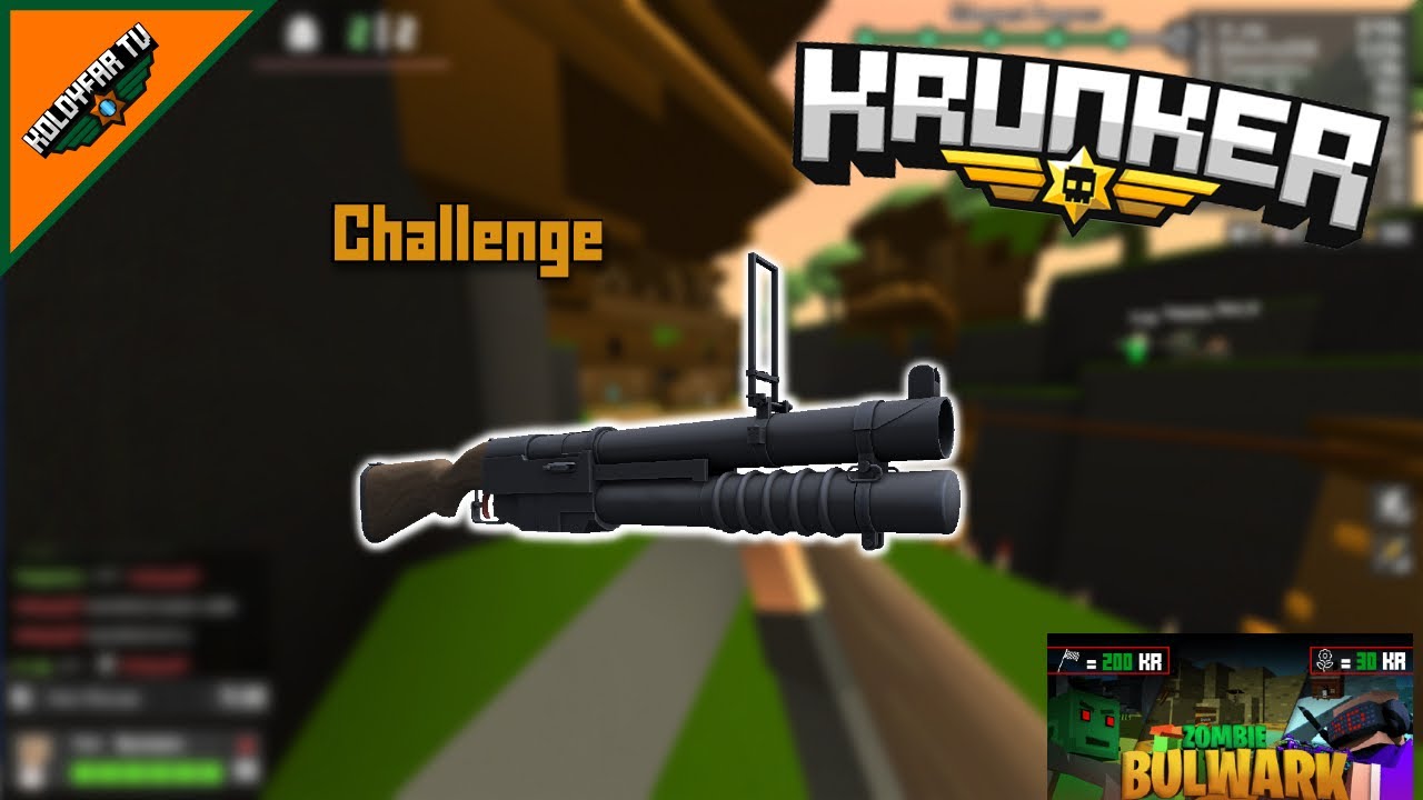 INFECTED ON ZOMBIE BULWARK - NOOB TUBE ONLY | Custom Krunker