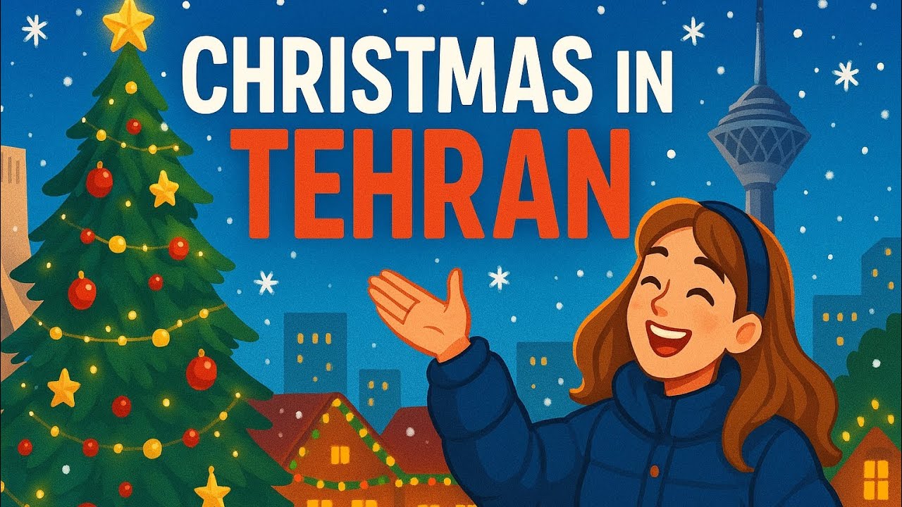 Christmas Vibes in Iran🎄|وقتی تهران رنگِ کریسمس می‌گیره