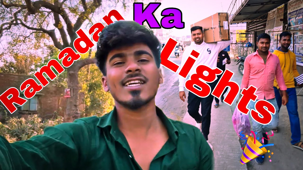 Ramadan ka light lene gaya 🥳  #viral #ramadan #vlog 