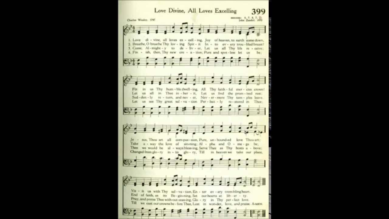 Love Divine, All Loves Excelling (Beecher)