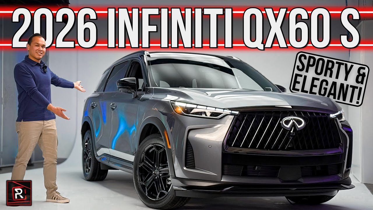 The 2026 Infiniti QX60 S Brings More Elegance & Aggression To A Solid Luxury SUV