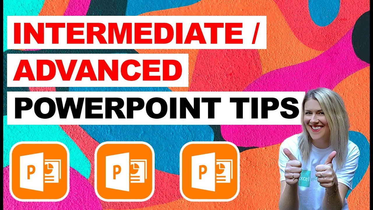Microsoft Powerpoint - Intermediate/Advanced Tips and Tricks for Better Presentations