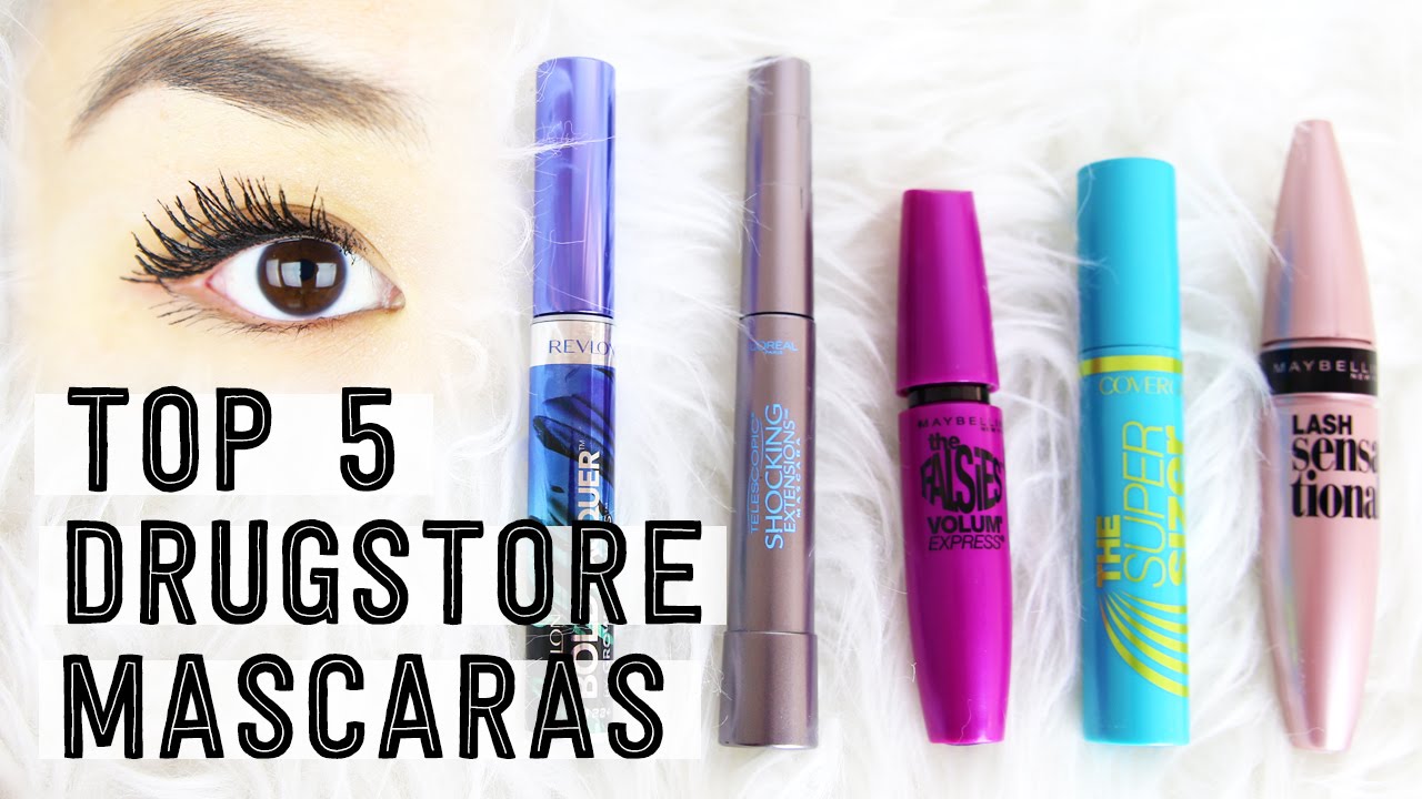 Top 5 Favorite Drugstore Mascaras | Best Affordable Cosmetics | Miss Louie
