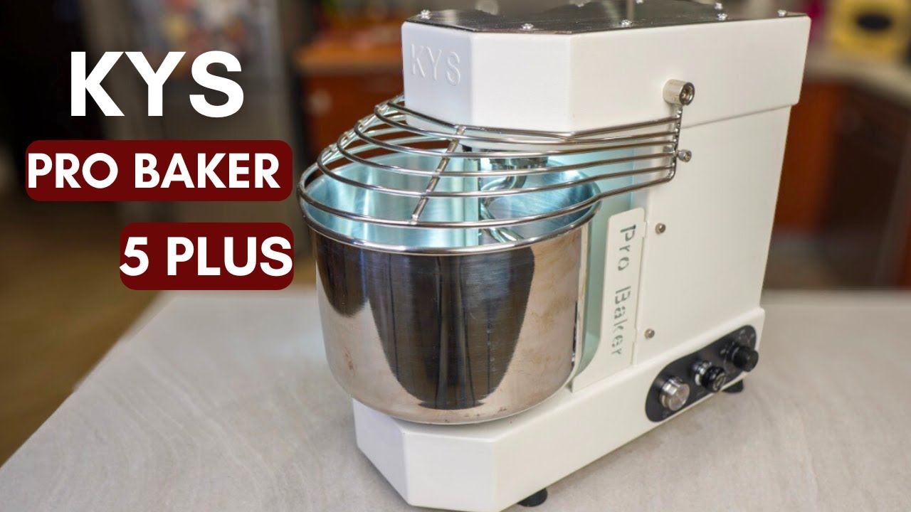 ad- KYS PRO BAKER 5 PLUS: impastatrice a spirale compatta e ricca di dotazioni!