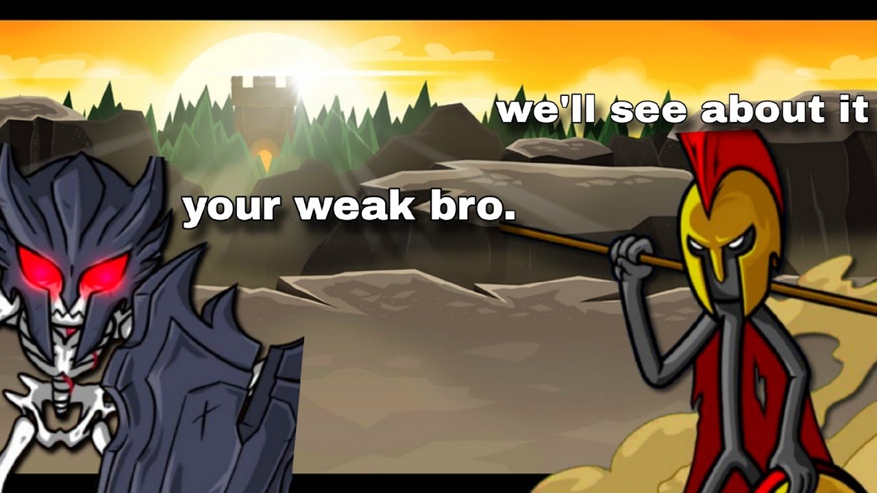 Who's the better tank? Juggerknight's vs Speartons [ Stick War: Saga ]