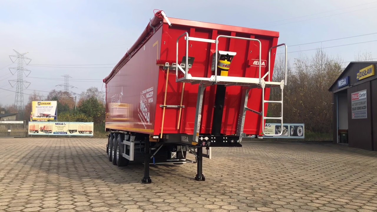 Naczepa wywrotka MEGA light typ: MNL/KD obj. 50m3