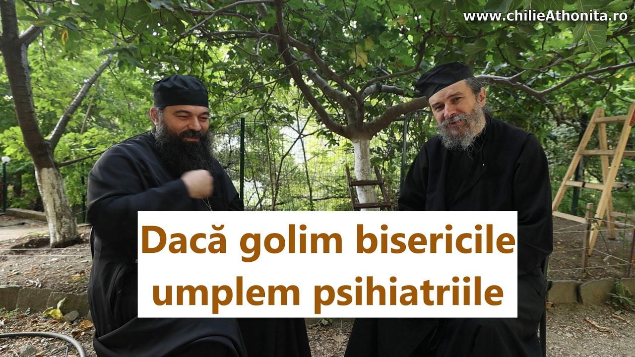 Ortodoxia, bolile psihice: dacă golim bisericile, umplem psihiatriile - p. Mihai Vișoiu, p. Teologos