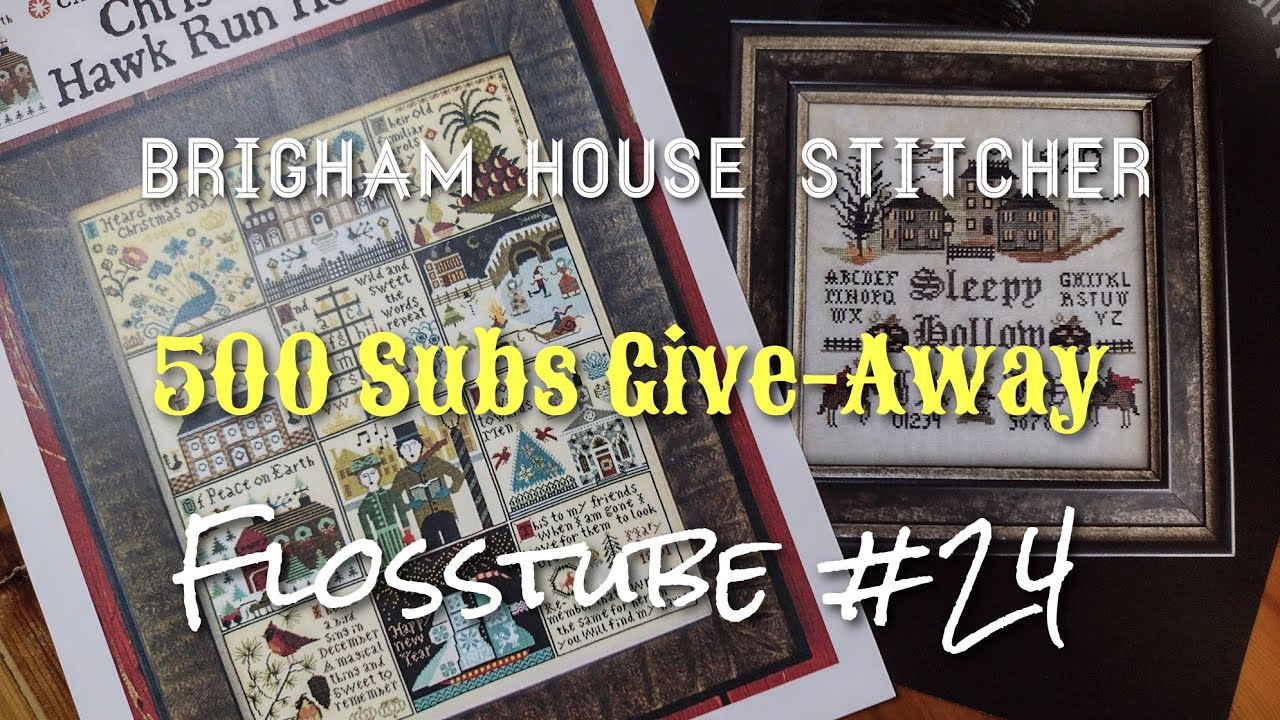 Flosstube #24 500 Subs Give-Away 🎉