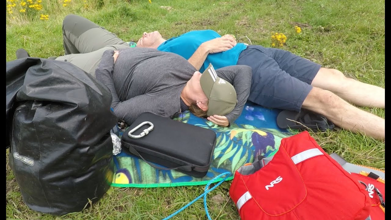 Canoeing the River Weaver To Dutton Locks and back.