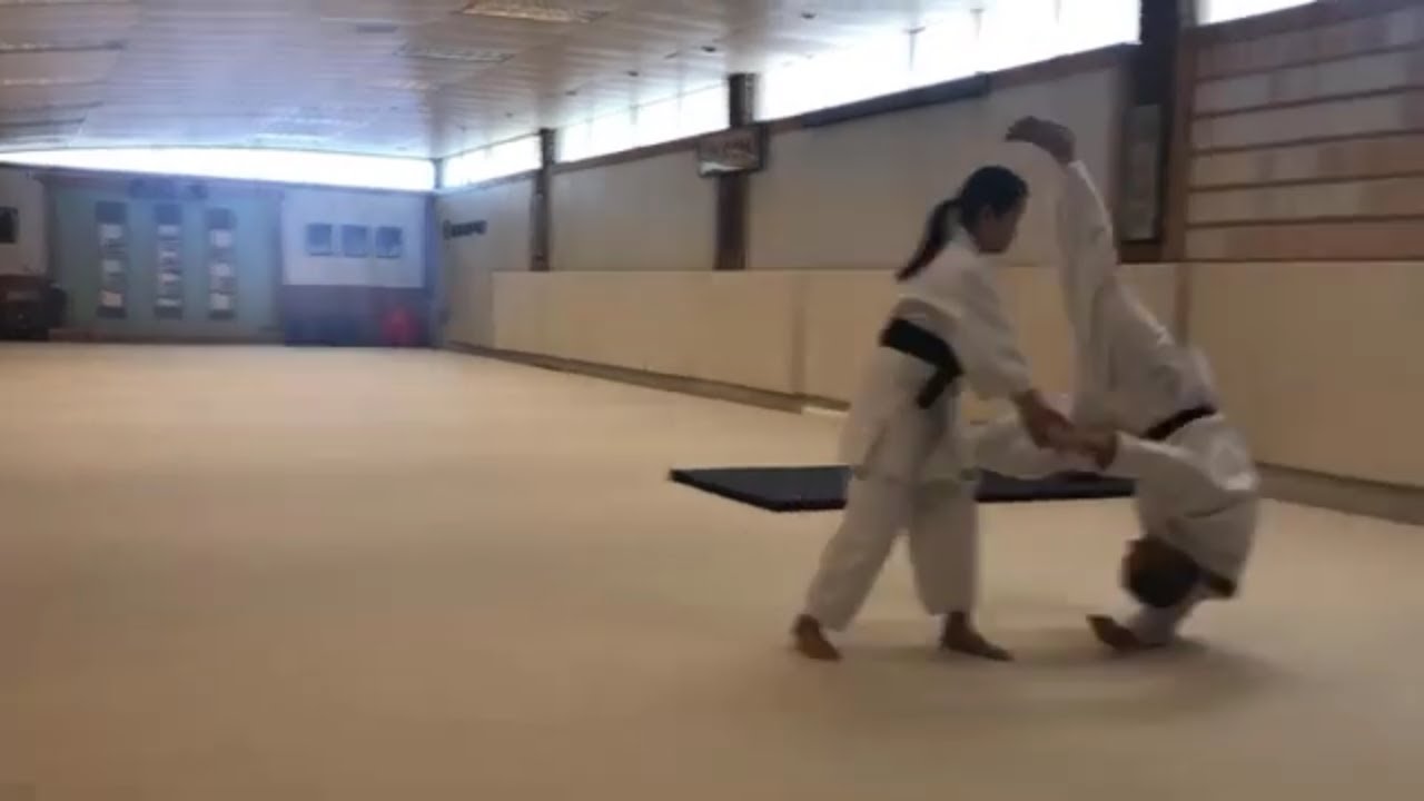 Aikido Nidan Demo: June (Tori) and Brian (Uke)