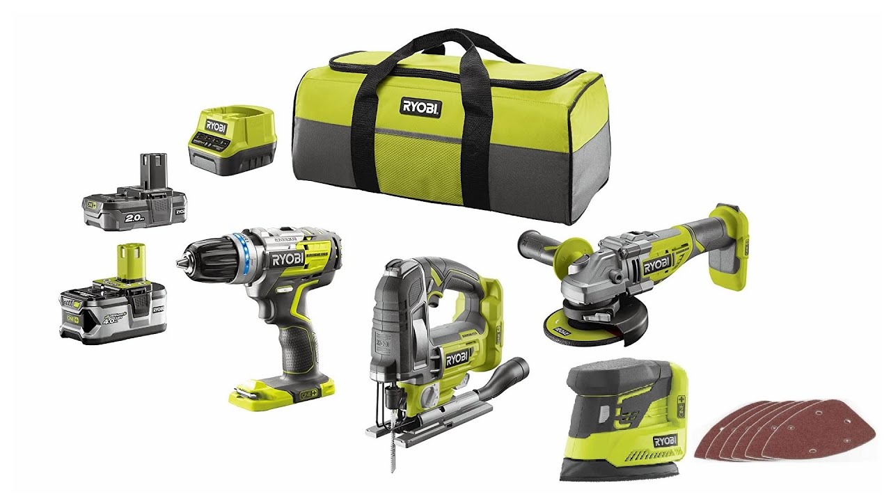 Episode 186: Ryobi Akku-System Teil 2 Schrauber + Stichsäge (Kombo Set R18CK4F-252S)