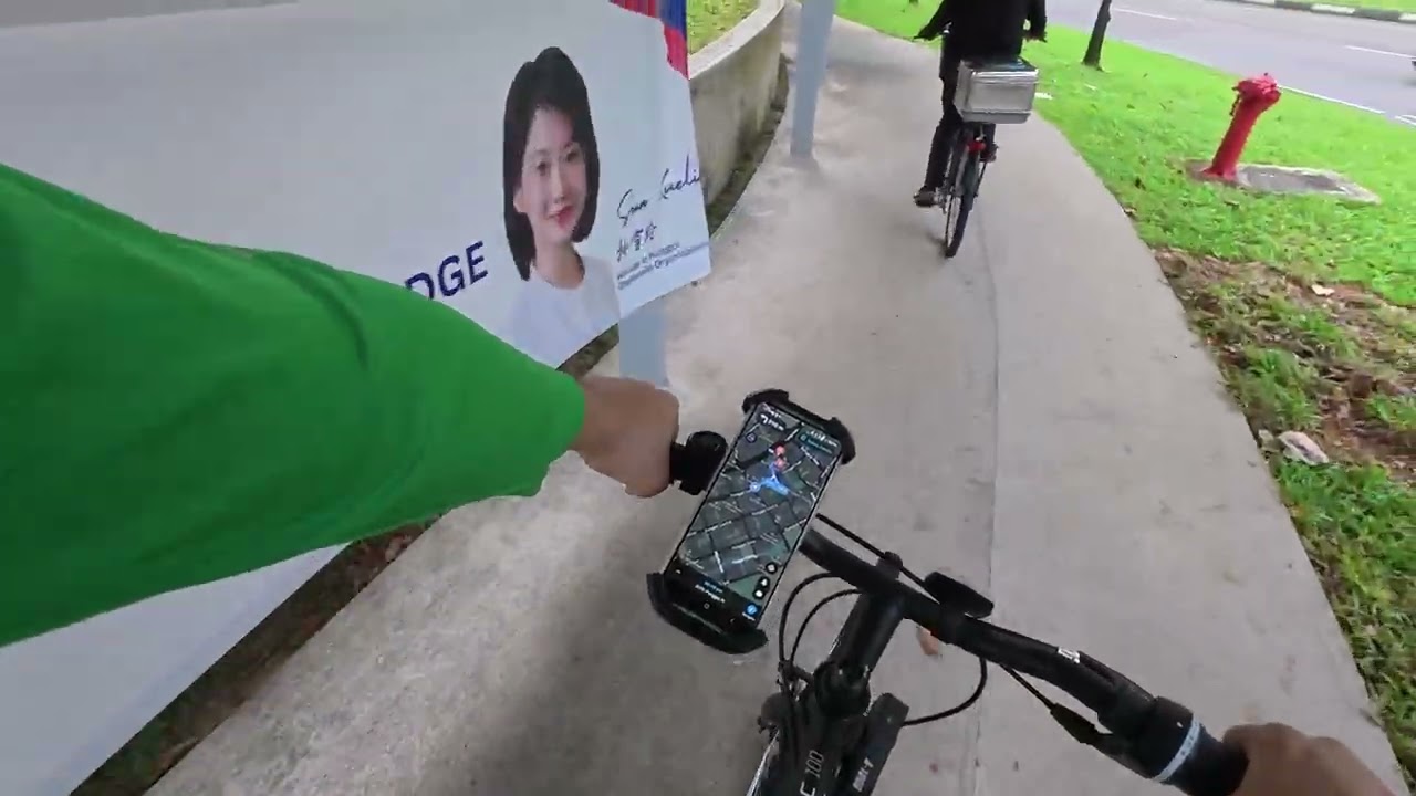 GrabFood 2-Hour Challenge in Punggol 🚴💨 | DJI Camera Test (5:30-7:30pm Earnings in Singapore