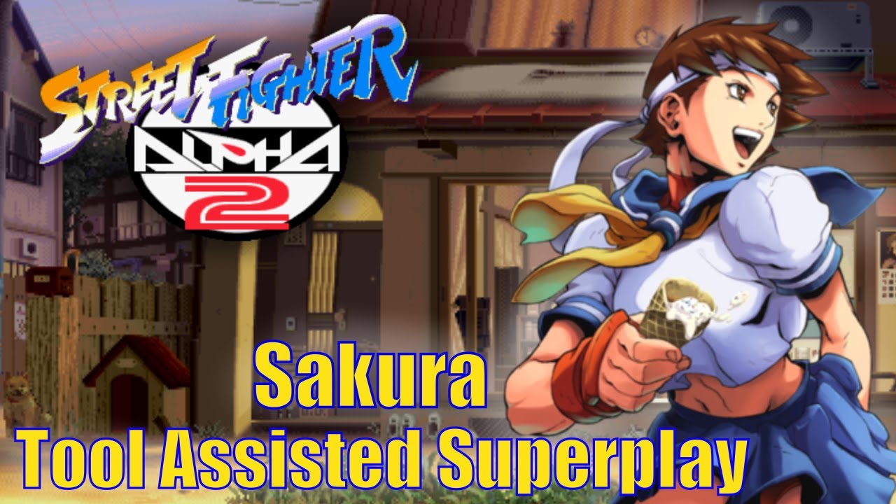 [TAS] - Street Fighter Alpha 2 (Arcade/CPS2) - Sakura - Full Perfect