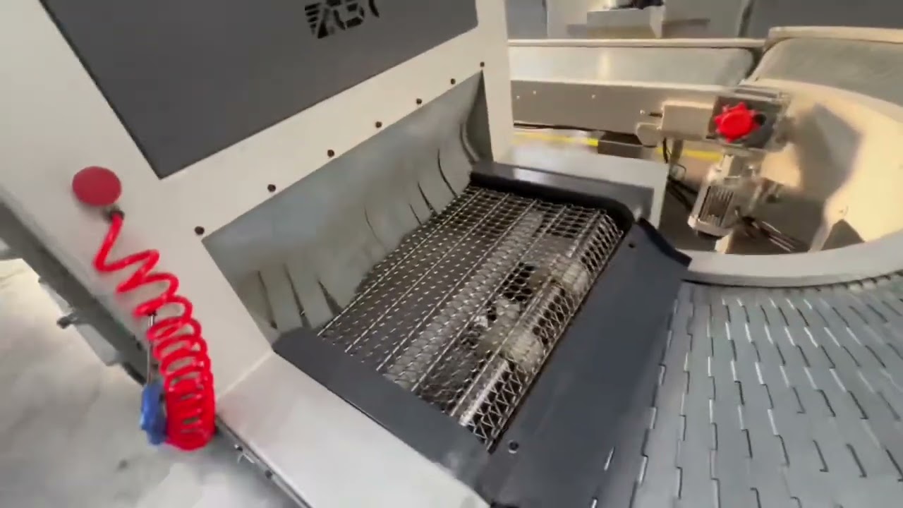 HOLDWIN Automatic Pass-Through Sandblasting Machine | Industrial Blasting Demo