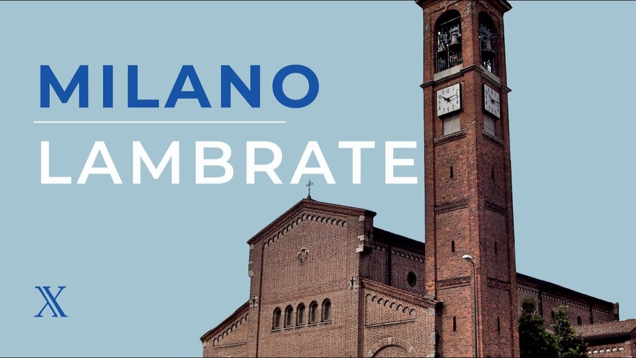 Quartiere Lambrate a Milano