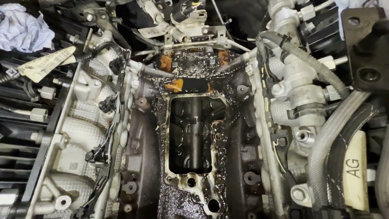 Устранена течь масла в Range Rover! Советы профессионалов по дизельным двигателям V8 и V6 🛠️🚗 (ча...
